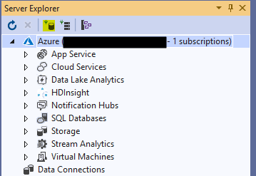 Getting The Connection String To An Azure SQL Database Using Visual