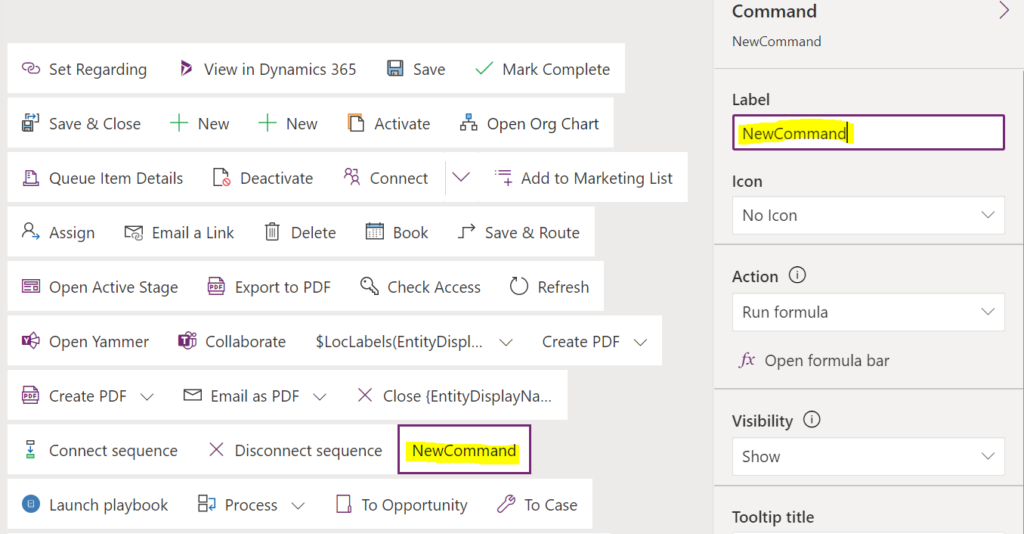 Using Power Fx In A Model Driven App Command Bar Button Carl De Souza