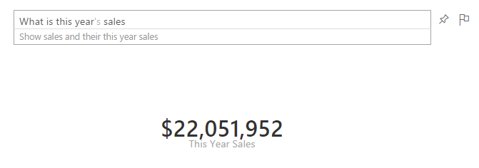 Power BI Natural Language Queries