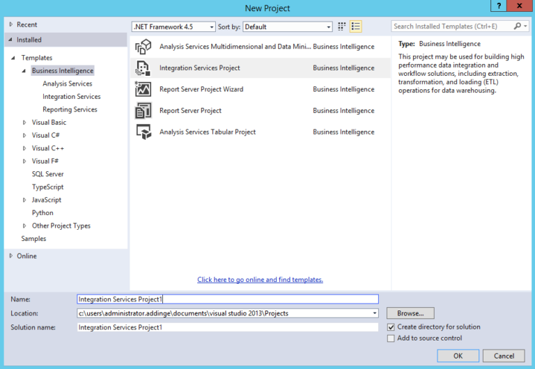 SQL Server Integration Services (SSIS) - Your First Integration - Carl ...