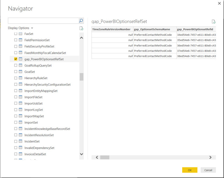 Dynamics CRM Option Sets and Power BI - Carl de Souza