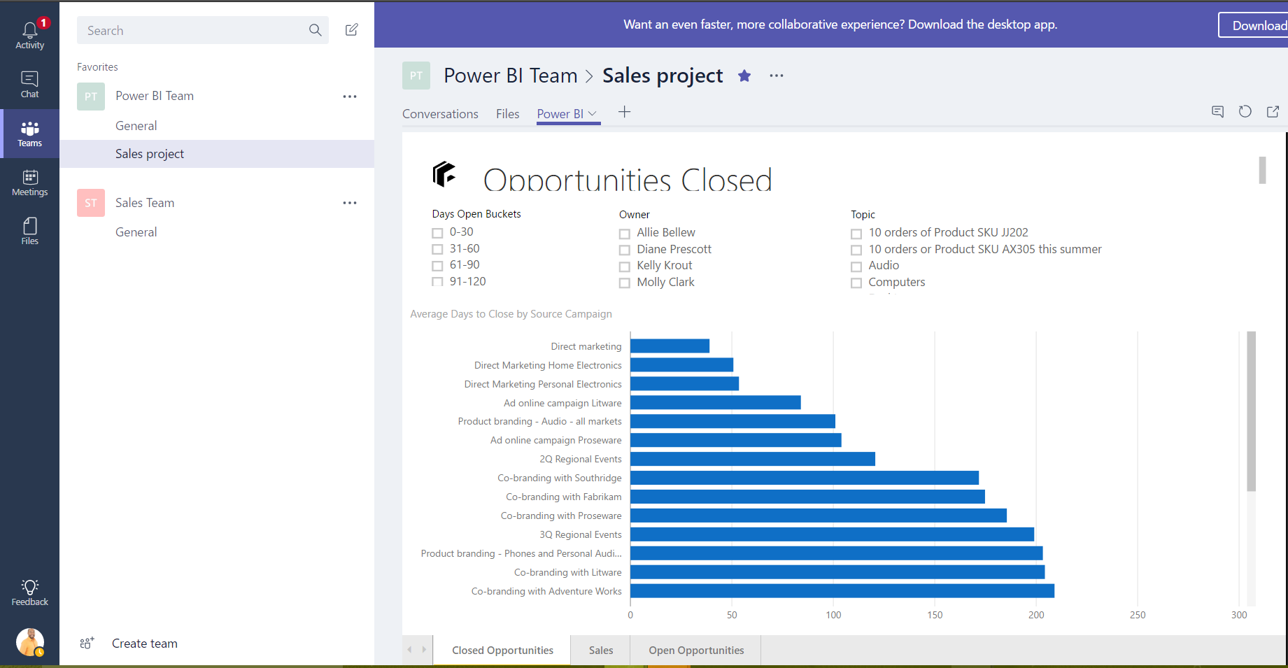 How To Add Power Bi Report In Teams - Printable Forms Free Online