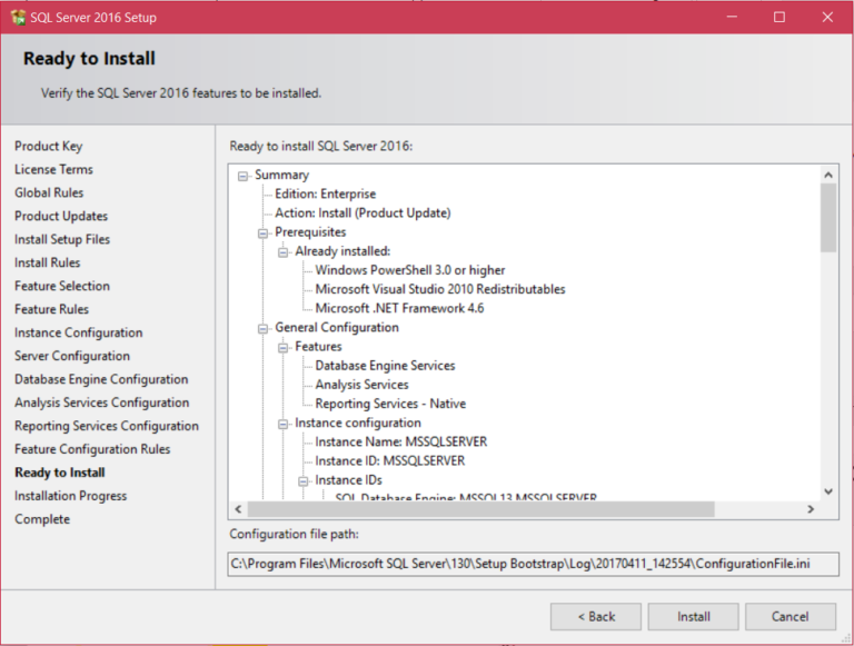 Installing SQL Server 2016 - Carl de Souza