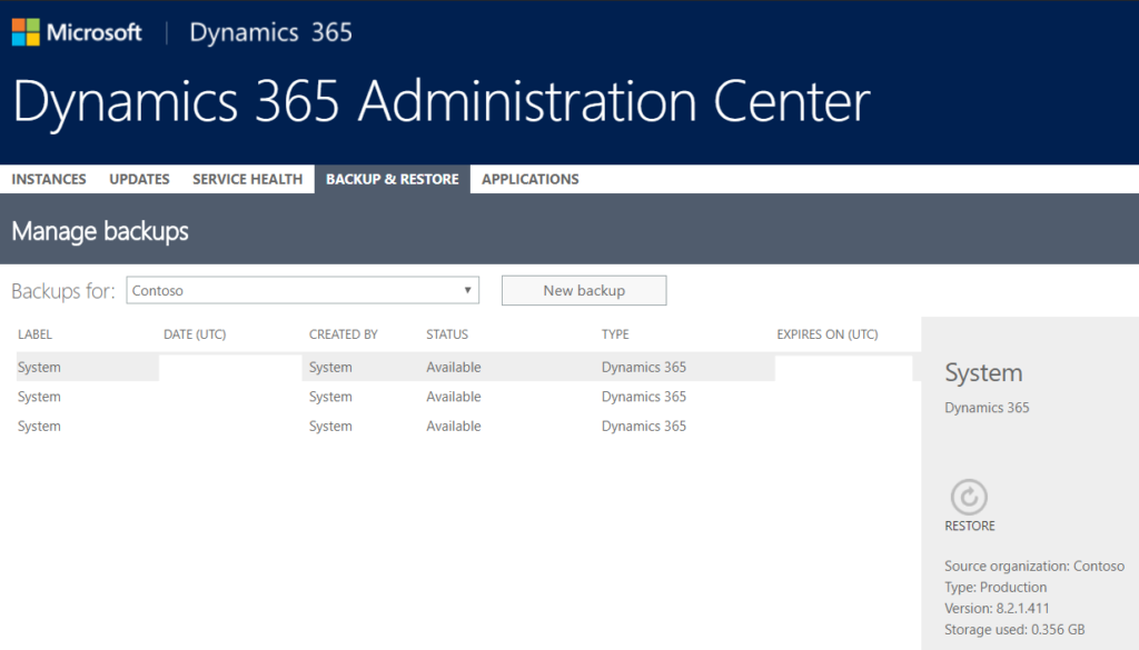 Backup And Restore Dynamics 365 Databases - Carl De Souza