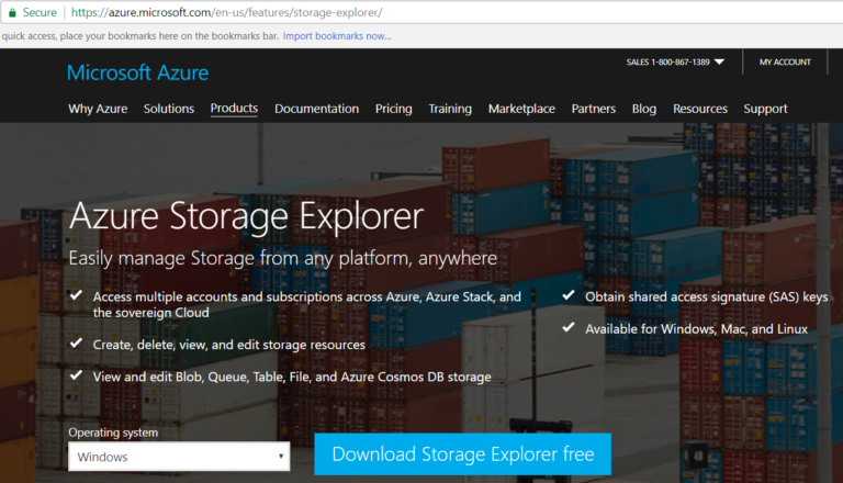azure storage explorer download