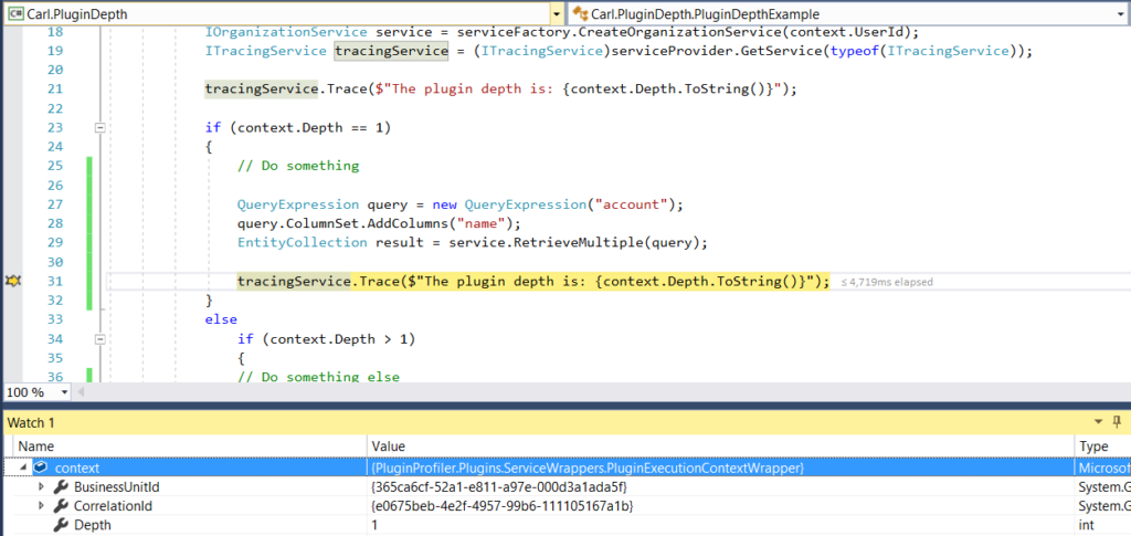 Dynamics 365 - Understanding Plugin Depth - Carl de Souza