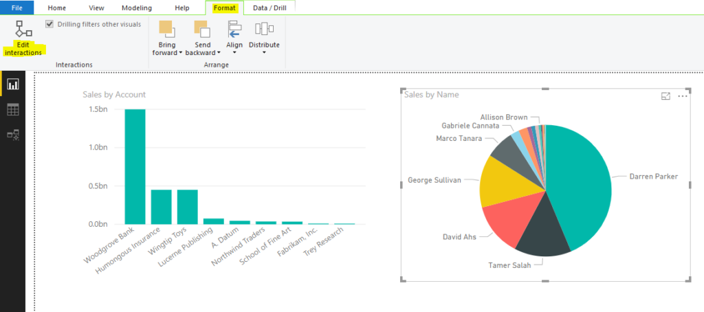 Changing How Visualizations Interact In Power BI - Carl de Souza