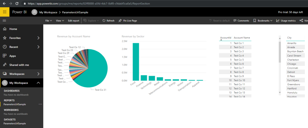 Passing Parameters in URL to Filter a Power BI Report - Carl de Souza