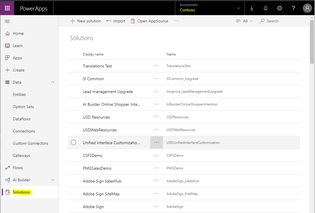 Walkthrough of Creating the Microsoft PowerApps PCF Sample Component