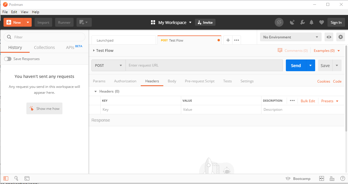 content type json postman