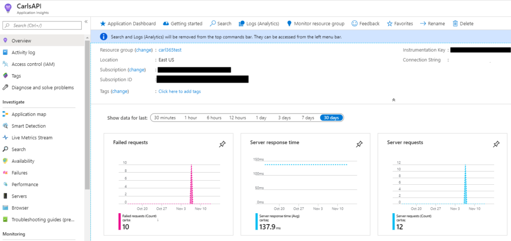 How to Create a Web API App using ASP.NET Core with App Insights - Carl ...