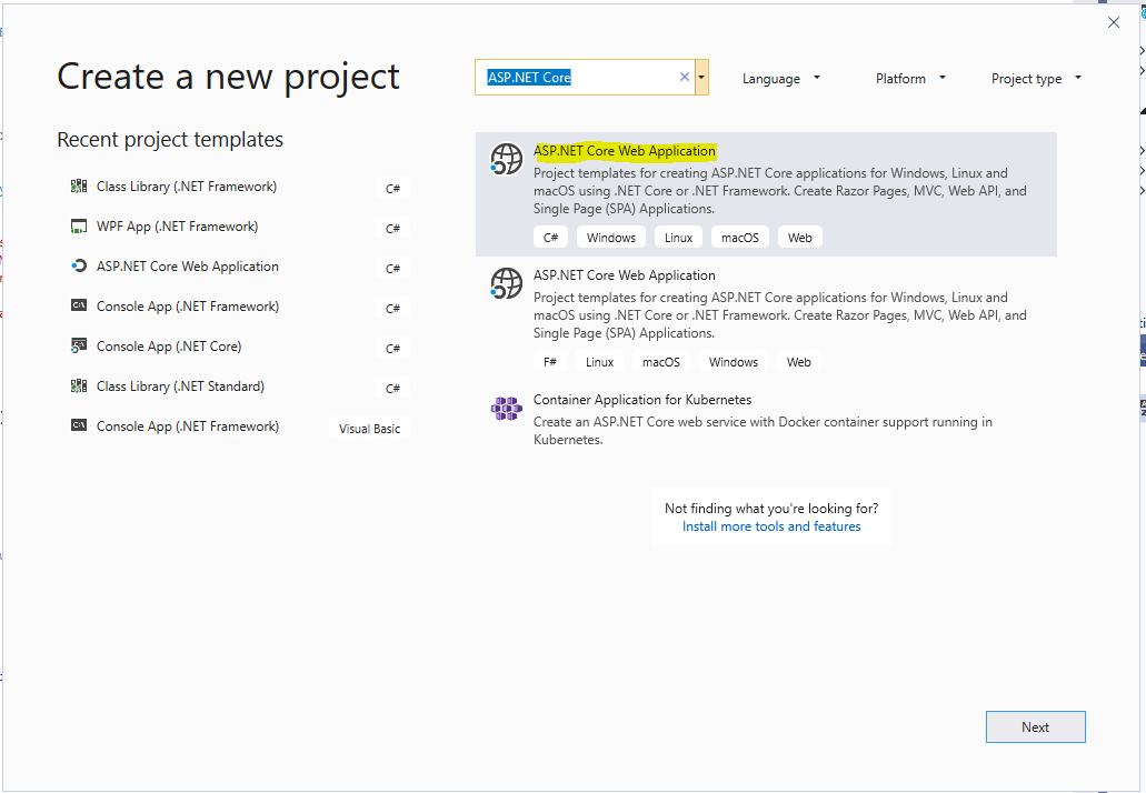 Create an  Core API in Visual Studio and Publish to Azure - Carl de  Souza