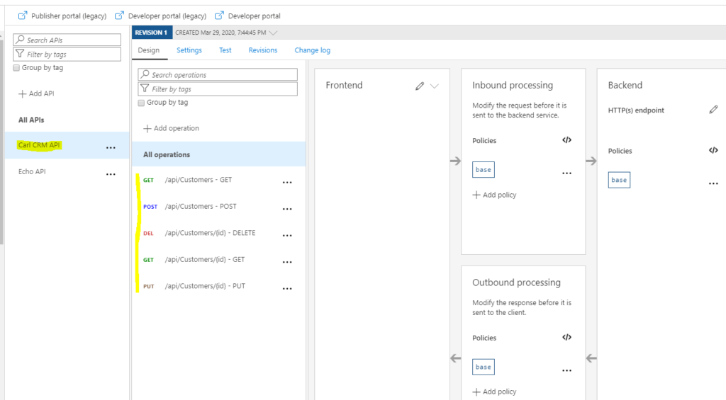 How to Add API Management (APIM) to an Azure App Service - Carl de Souza