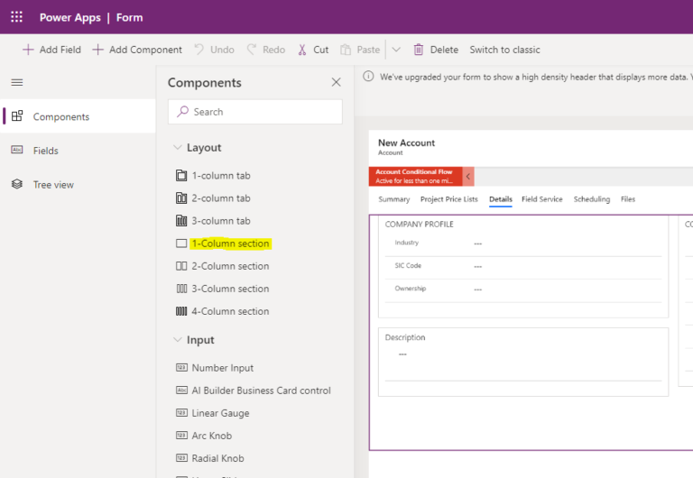 Use the Flip Switch Control to Show and Hide Sections on a Form - Carl ...