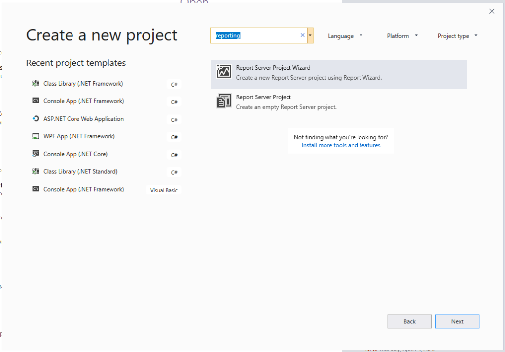 How To Open An SSRS RDL Report In Visual Studio 2017 And 2019 - Carl De ...