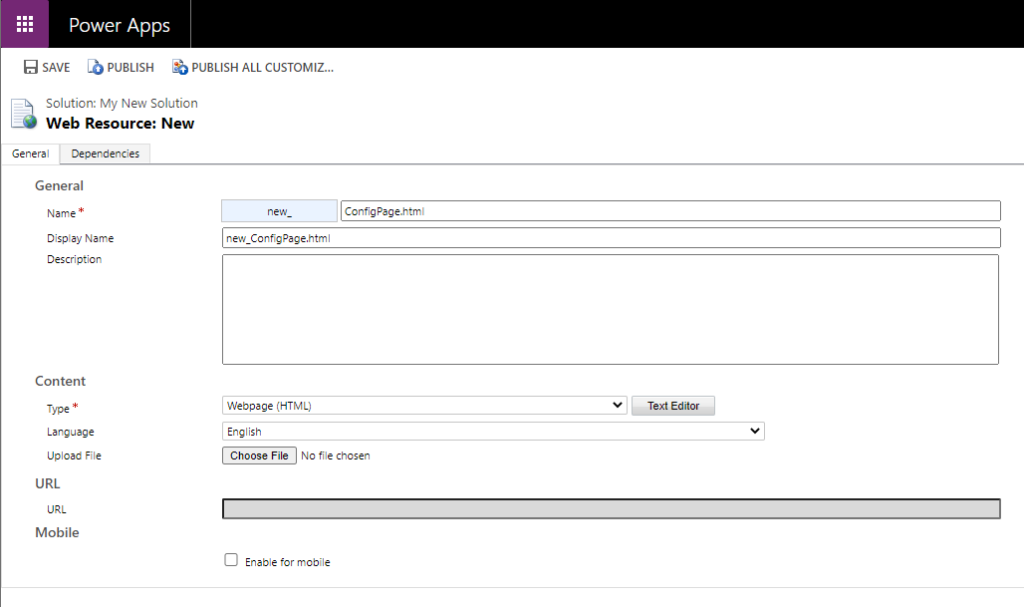 Using Configuration Pages in Dynamics 365 Power Apps Solutions - Carl ...