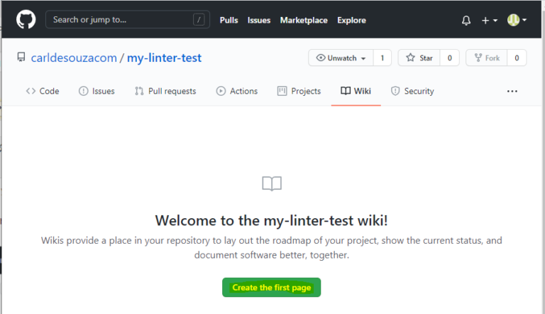 creating-a-github-wiki-documentation-for-your-repository-carl-de-souza
