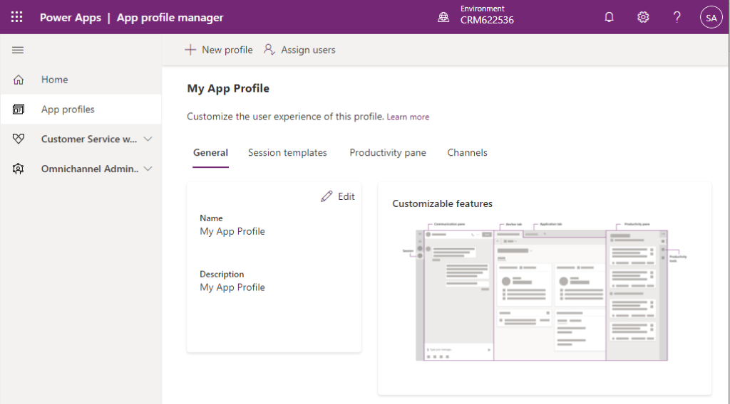 Using App Profile Manager to Toggle Productivity Pane in Omnichannel ...