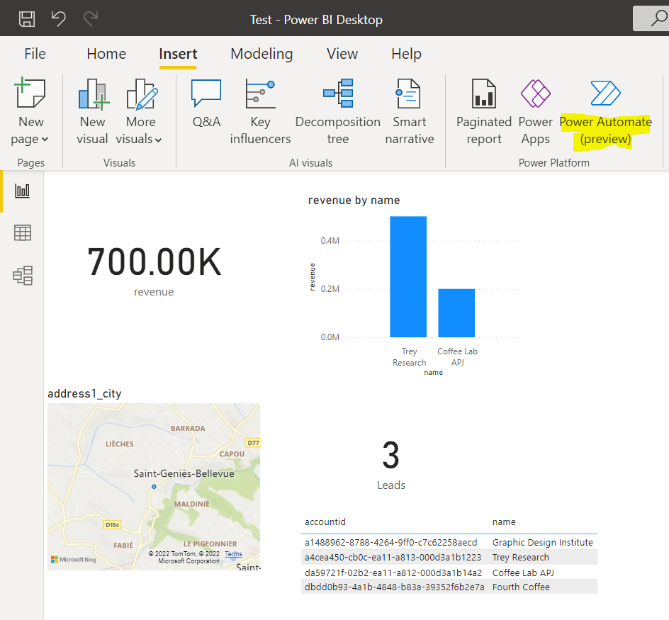 How to embed Power BI content in a React application