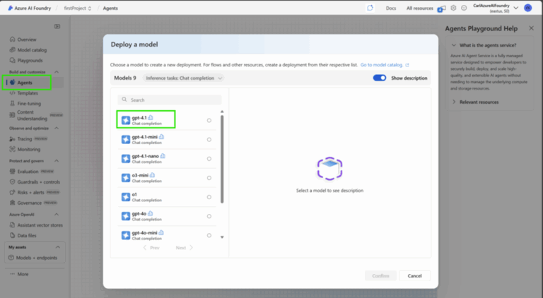 Creating an Agent with Actions in Azure AI Foundry - Carl de Souza